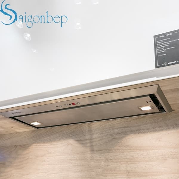 Máy hút mùi âm tủ Malloca VISSO-K7205
