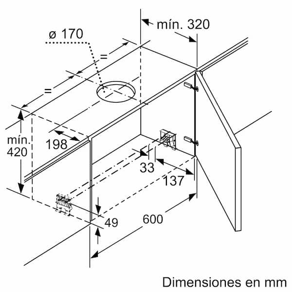 Máy hút mùi Bosch DFS067K51 series 8