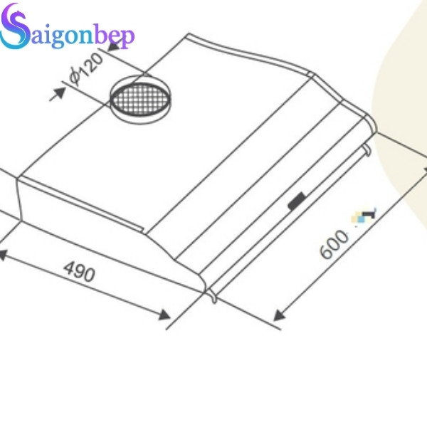 Máy hút mùi Canzy CZ-2060B
