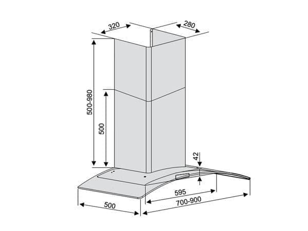 Máy hút mùi Kocher K-228PRO