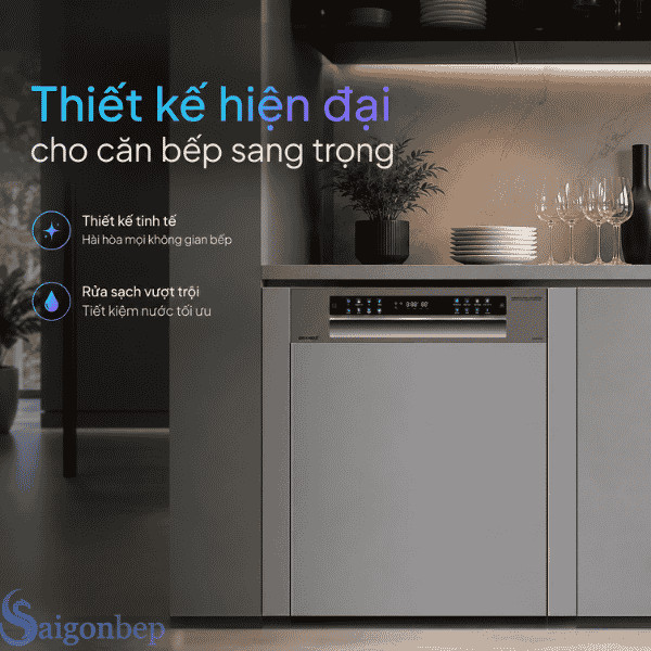 Máy Rửa Chén GrandX SMI8GX82 Series 8