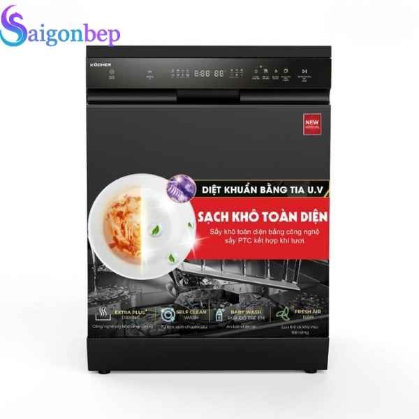 Máy rửa chén Kocher X15UV