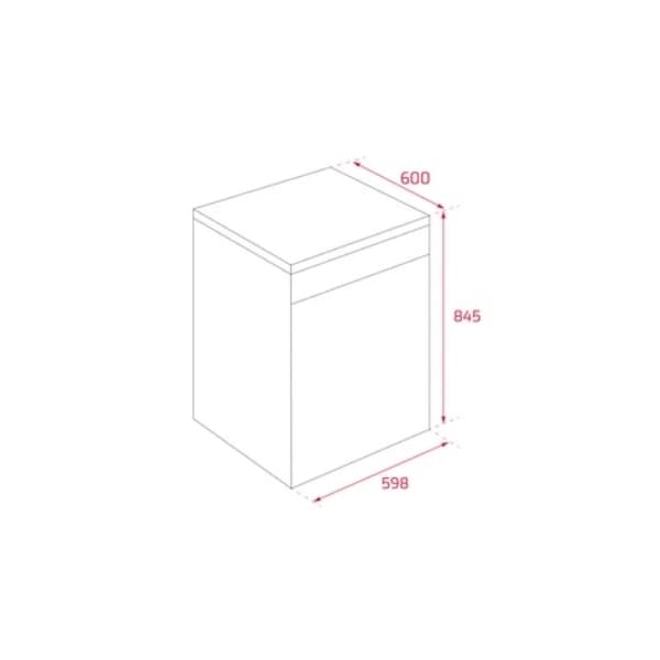 Máy rửa chén TEKA DFS 26610 SS
