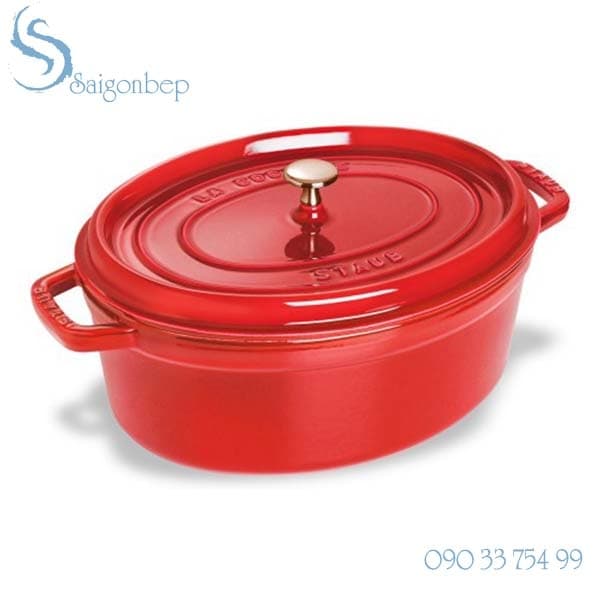Nồi gang Staub Oval 27