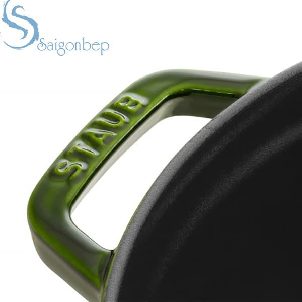 Nồi gang Staub Xanh riêu Basil Round 24 - 1102485