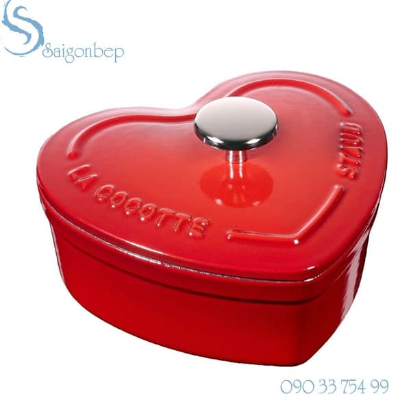 Nồi gang trái tim 12cm - 11001206