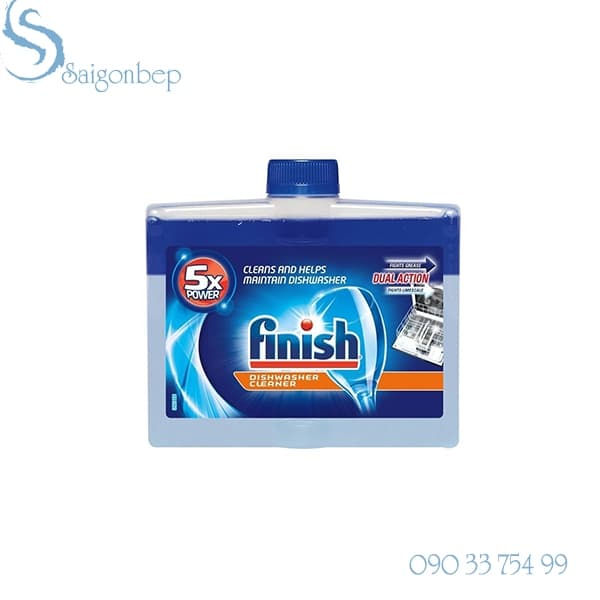 Nước vệ sinh máy rửa bát Finish 250 ml