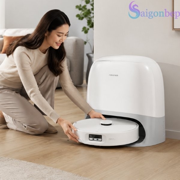 Robot hút bụi lau nhà Roborock Qrevo Curv 2 Flow