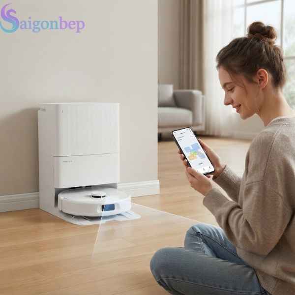 Robot hút bụi lau nhà Roborock Qrevo S Pro