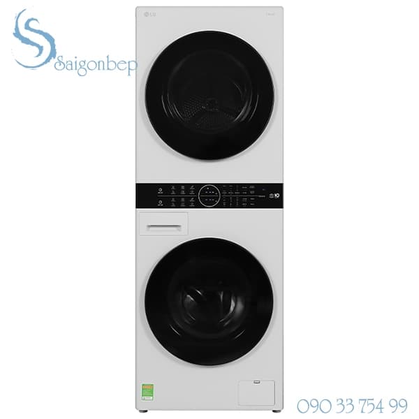 Tháp giặt sấy LG Inverter giặt 14 kg - sấy 10 kg WT1410NHE