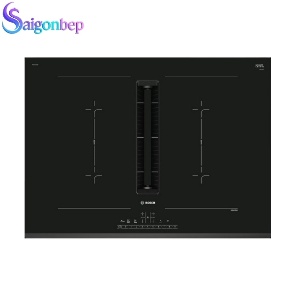 Bếp Từ Bosch 4 vùng nấu kết hợp hút mùi PVQ731F15E series 6