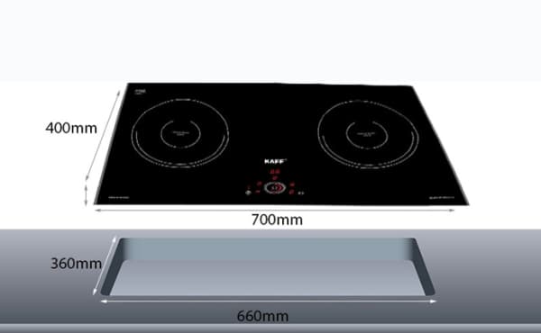 Bếp từ đôi Kaff KF-ROTE55
