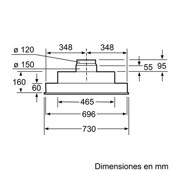 Máy hút mùi Bosch DHL755B