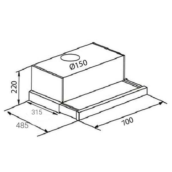 Máy hút mùi R906E7S