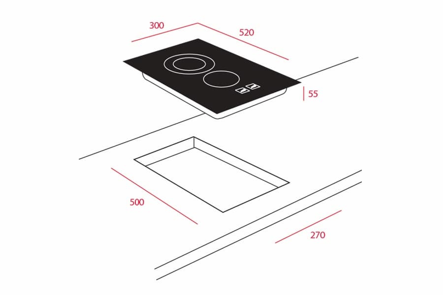 Bếp điện Teka VT-TC 2P.1