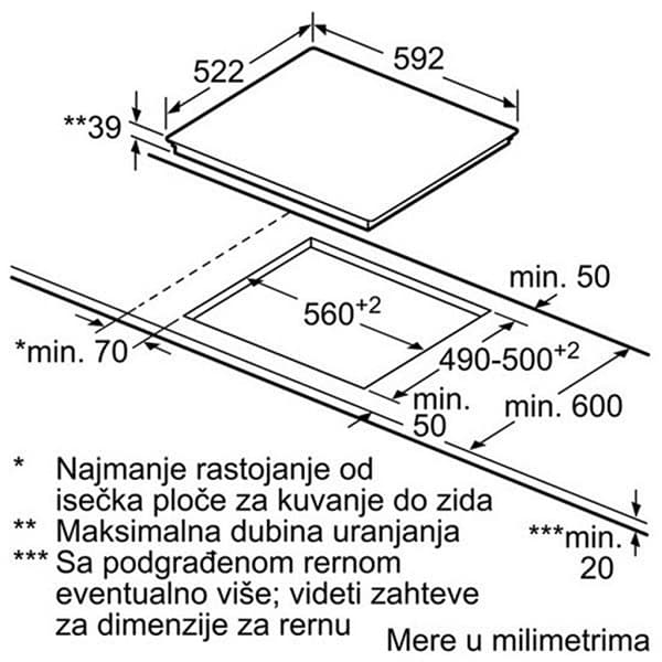 Bếp điện Bosch PKK651F17E