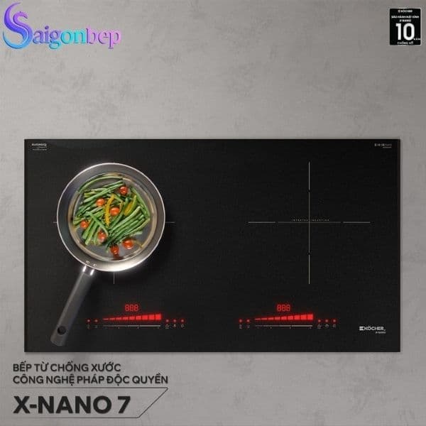 Bếp từ 2 vùng nấu Kocher X-NANO 7