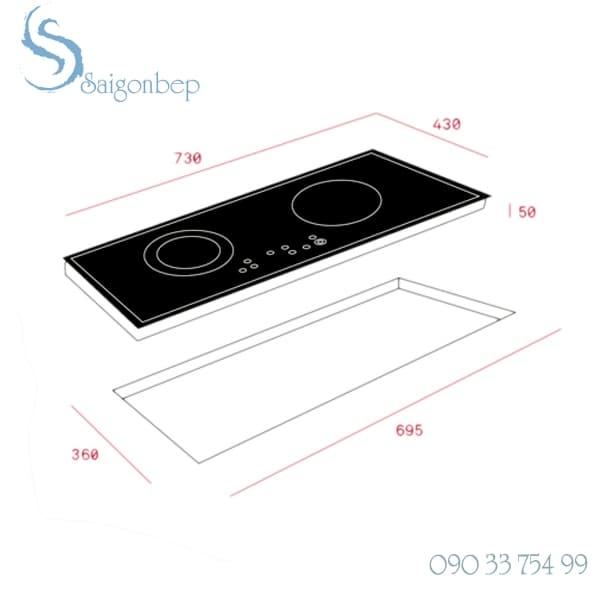 Bếp điện từ Teka IR-720