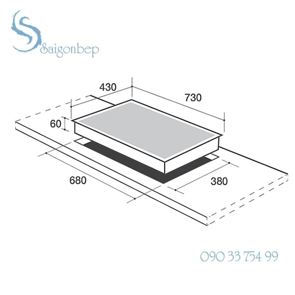 Bếp từ đôi EUROSUN EU-T715PRO
