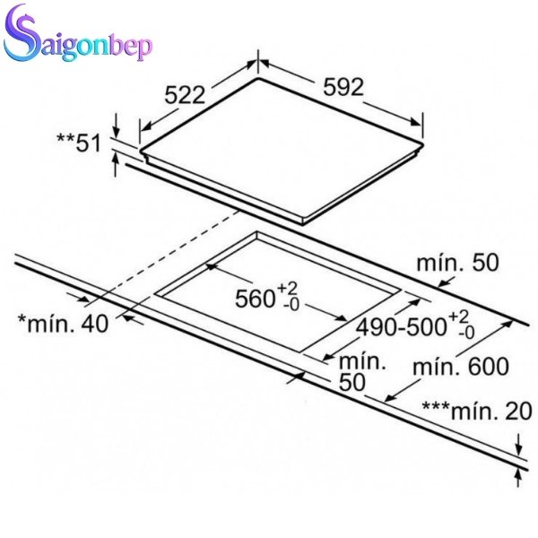 Bếp từ Bosch PUC631BB2E