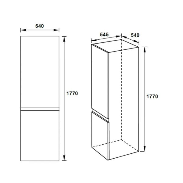 Tủ lạnh lắp âm Hafele HF-BI60B 533.13.050