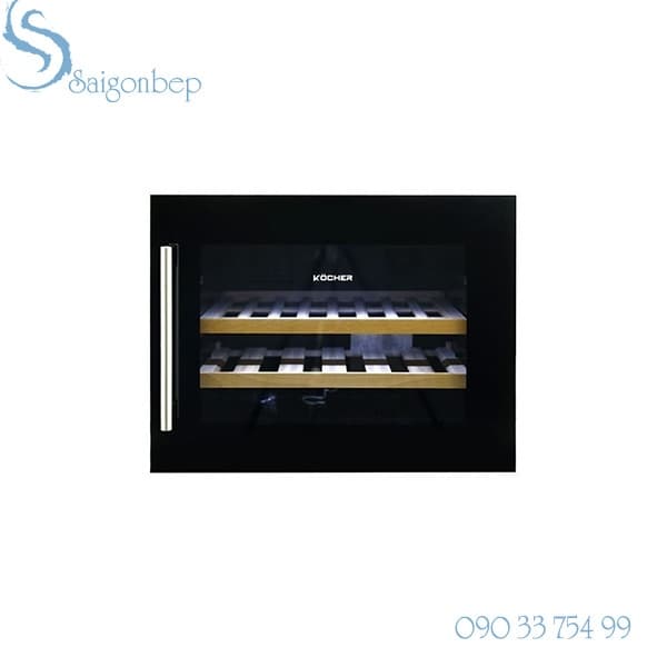 Tủ rượu vang âm tủ Kocher KWEU-1128B