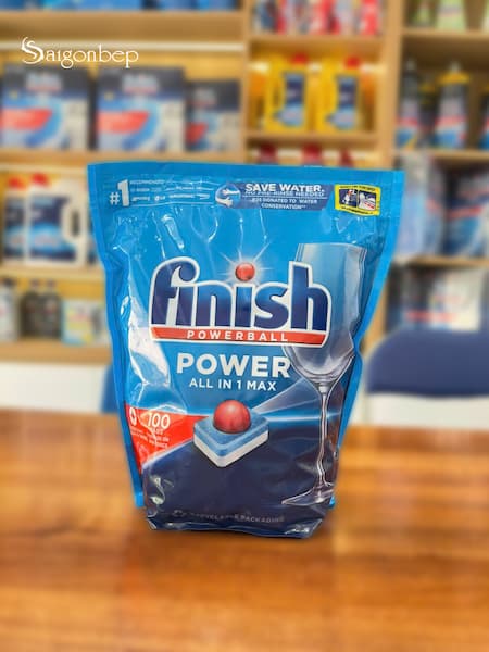 Viên rửa bát Finish All in one 100V
