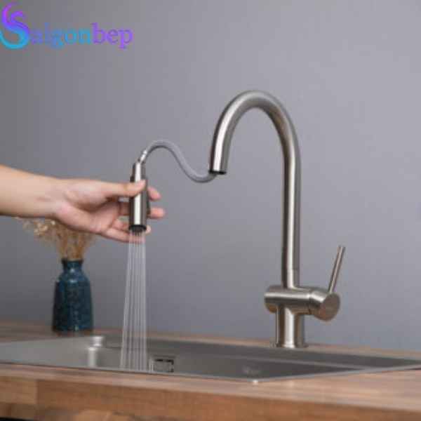 Vòi rửa bát Kluger KLF0008SS