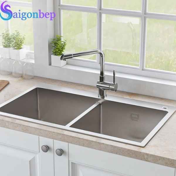 Vòi rửa bát Konox Felix Chrome