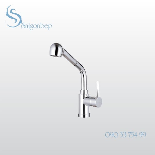 Vòi rửa chén rút dây Malloca K119T9