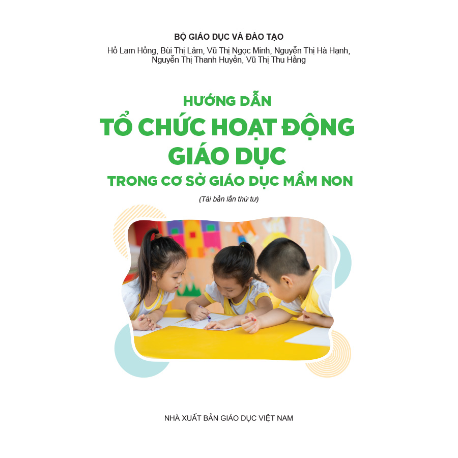 Hướng dẫn tổ chức hoạt động giáo dục trong cơ sở giáo dục mầm non