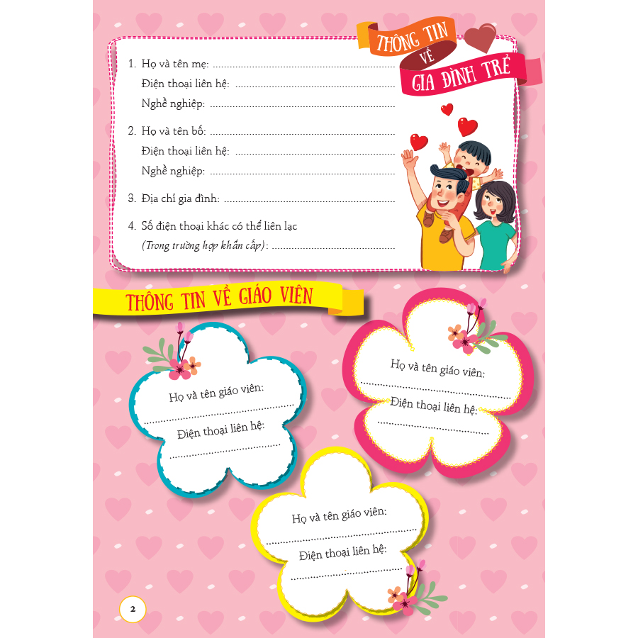 Sổ liên lạc (Trao đổi thông tin giữa cơ sở giáo dục mầm non với gia đình)