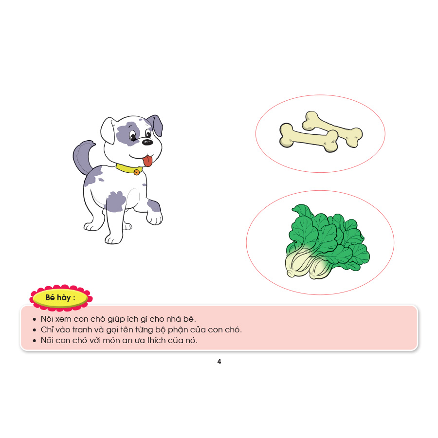 Bé HĐ&KPCĐ - Chủ đề Những con vật đáng yêu (Dành cho trẻ 24-36 tháng tuổi)