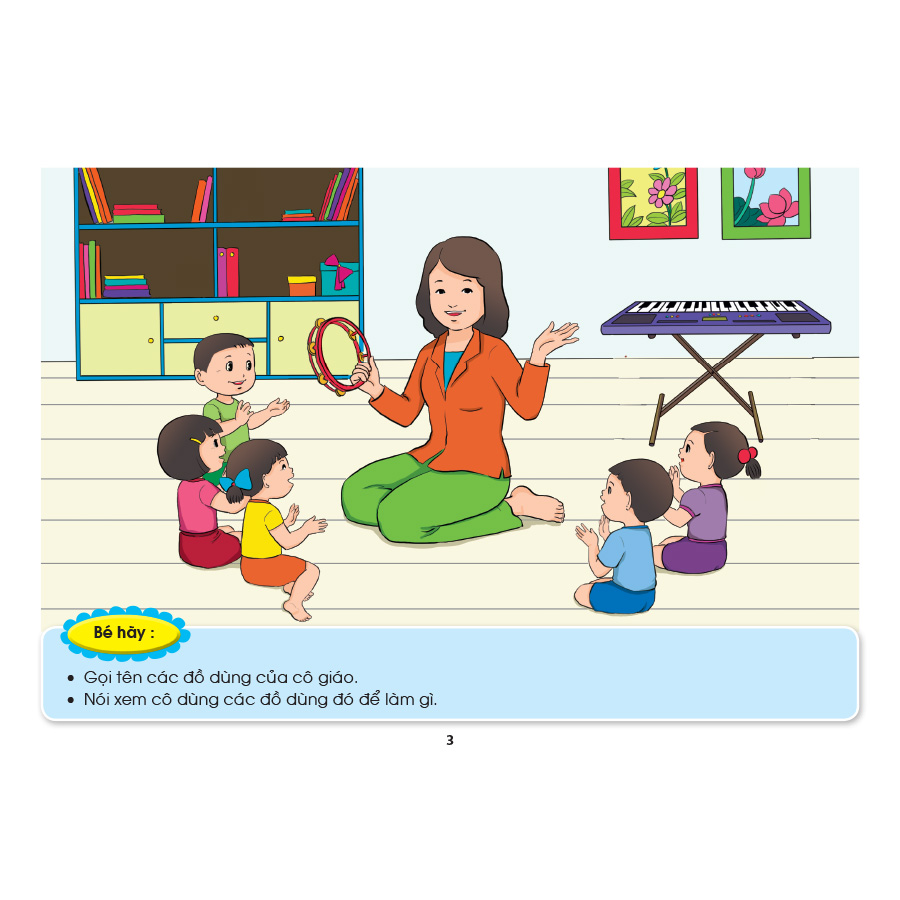 Bé HĐ&KPCĐ - Chủ đề Các bác, các cô trong nhà trẻ (Dành cho trẻ 24-36 tháng tuổi)