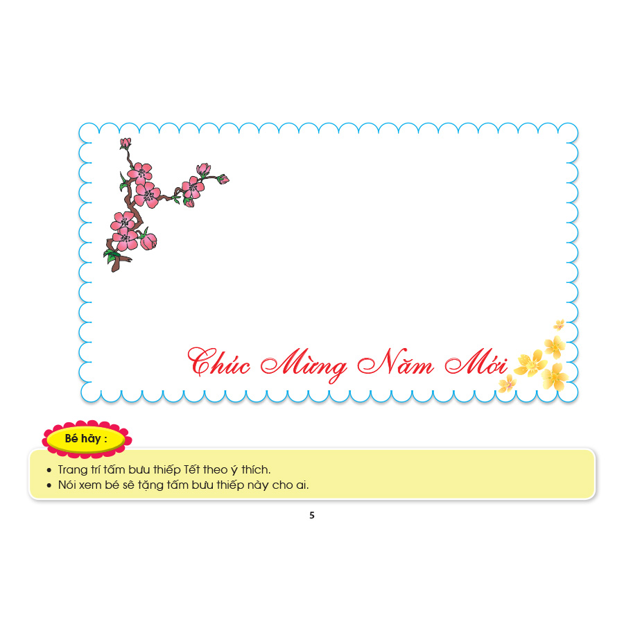 Bé HĐ&KPCĐ - Chủ đề Ngày Tết và mùa xuân (Dành cho trẻ 24-36 tháng tuổi)