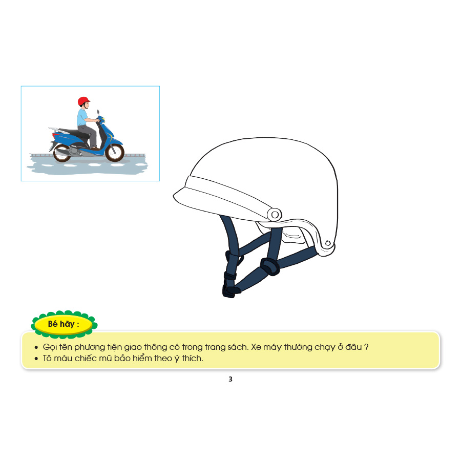 Bé HĐ&KPCĐ - Chủ đề Bé thích đi bằng phương tiện giao thông gì (Dành cho trẻ 24-36 tháng tuổi)