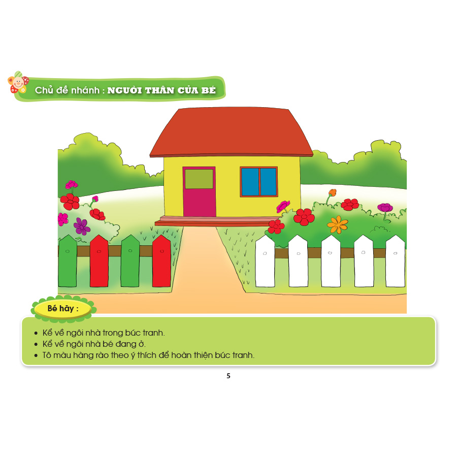 Bé HĐ&KPCĐ - Chủ đề Mẹ và những người thân yêu của bé (Dành cho trẻ 24-36 tháng tuổi)