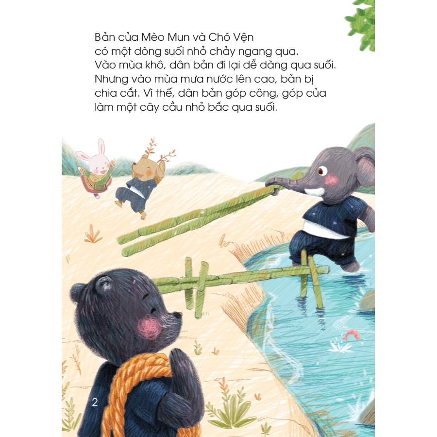Mèo Mun qua cầu (Dành cho trẻ MG)