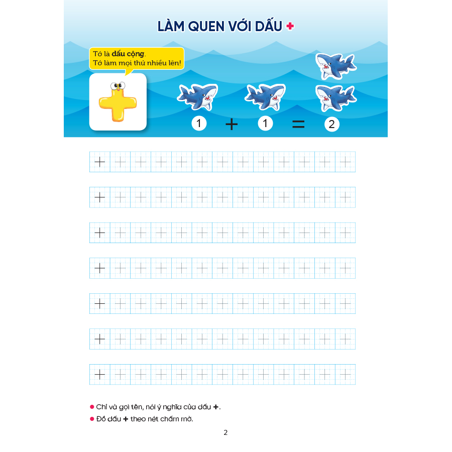 Bé chuẩn bị vào lớp 1 – Làm quen với toán - Quyển 2