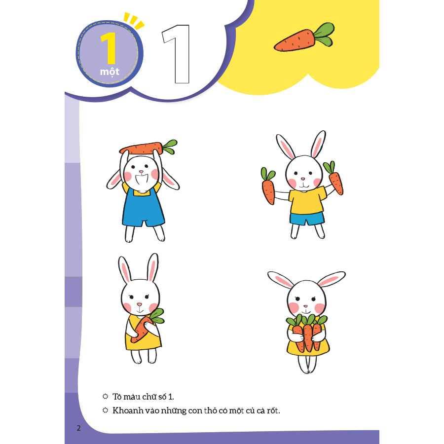 Tủ sách bé vào lớp một – Bé làm quen với toán (Quyển 1) Các hoạt động làm quen với chữ số (Dành cho trẻ 5 - 6 tuổi)