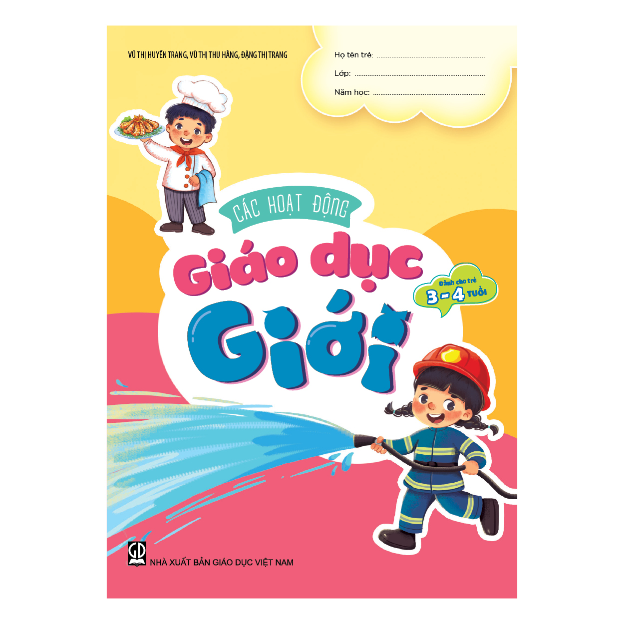 Các hoạt động giáo dục giới dành cho trẻ 3 – 4 tuổi