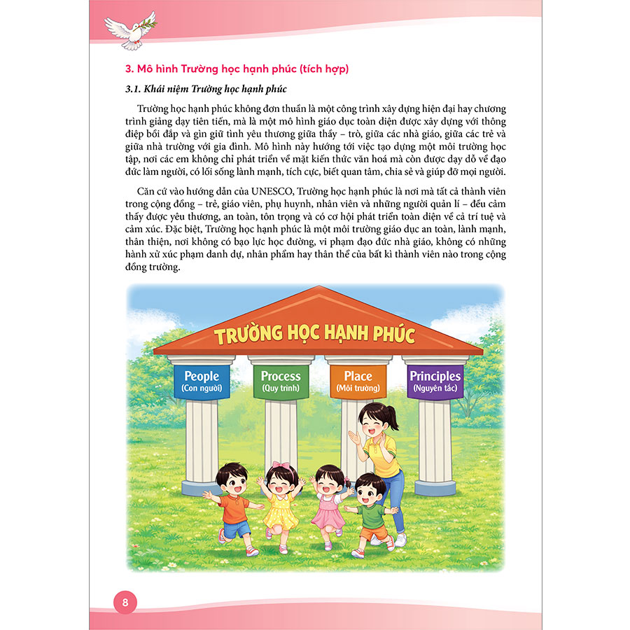 Trường học hạnh phúc từ quản lí cảm xúc của cán bộ quản lí đến giáo viên mầm non trong các cơ sở giáo dục mầm non