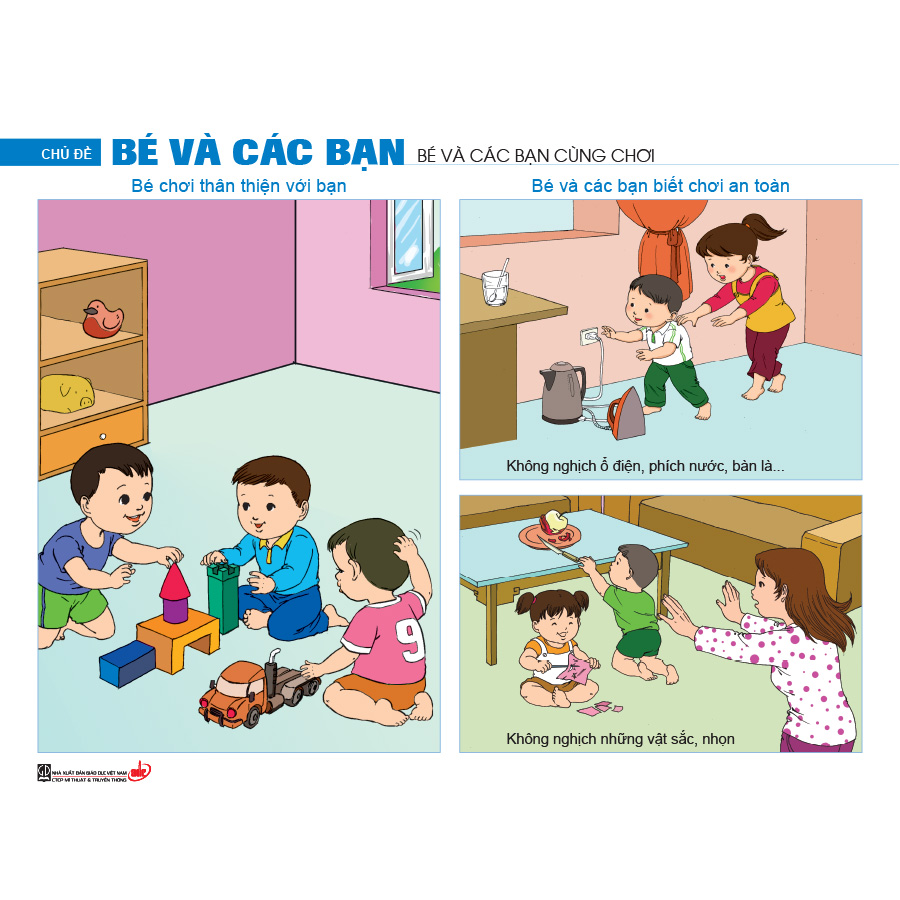 Bộ tranh theo chủ đề (Dành cho trẻ 24 - 36 tháng)