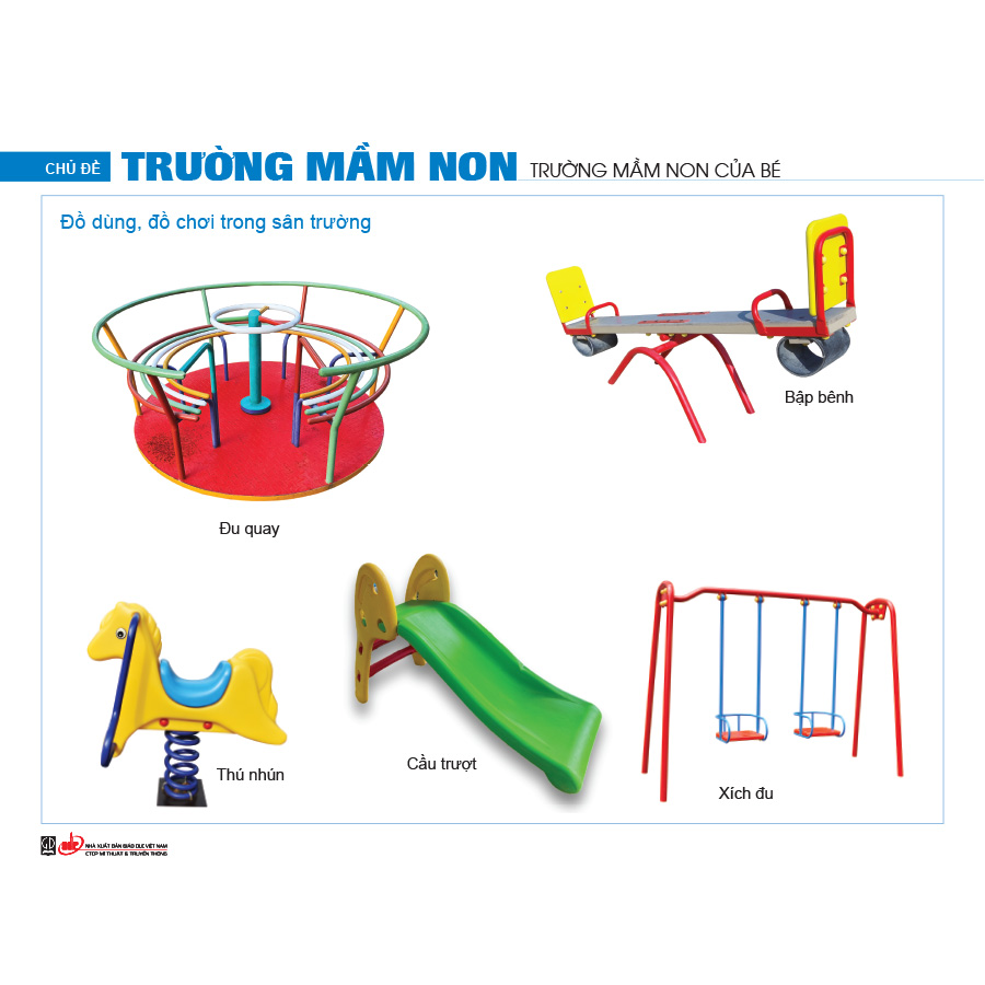 Bộ tranh theo chủ đề (Dành cho trẻ 3 - 4 tuổi)