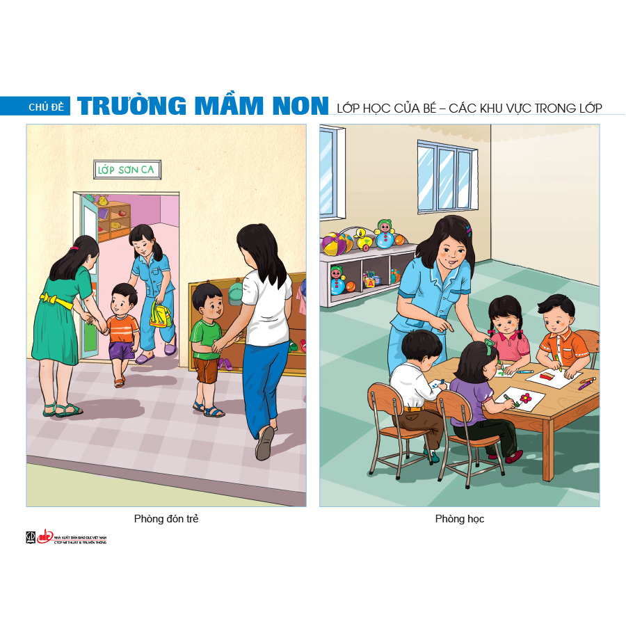 Bộ tranh theo chủ đề (Dành cho trẻ 3 - 4 tuổi)