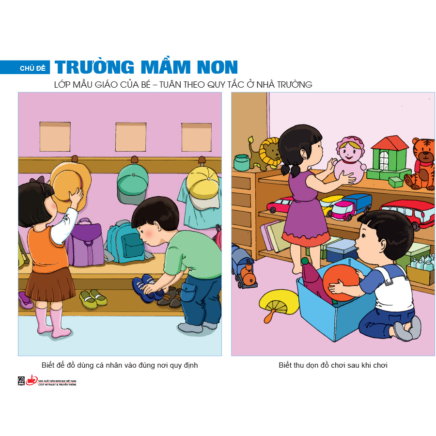 Bộ tranh theo chủ đề (Dành cho trẻ 5 - 6 tuổi)