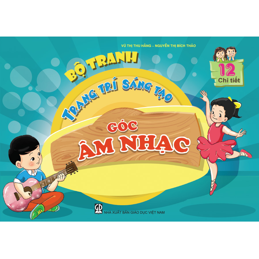 Bộ tranh trang trí sáng tạo 
Góc Âm nhạc