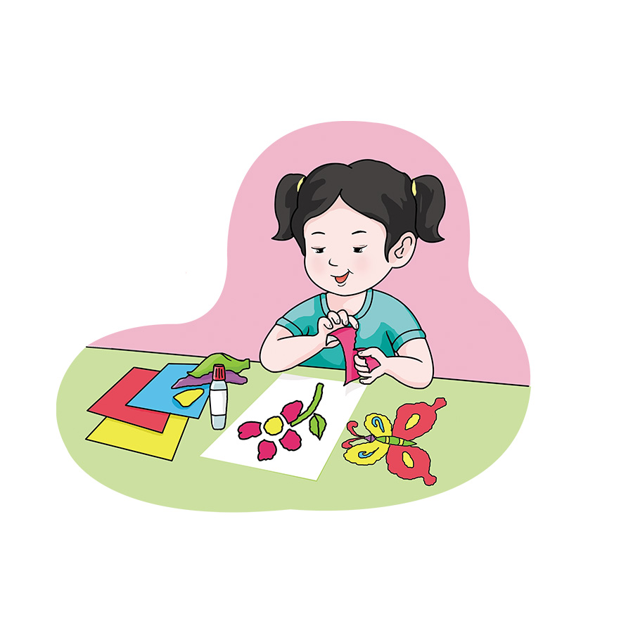 Bộ tranh trang trí sáng tạo 
Góc Tạo hình