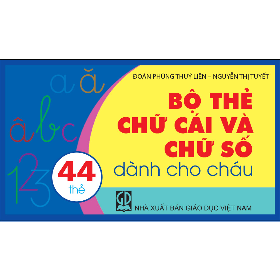 Bộ thẻ chữ cái và chữ số dành cho cháu