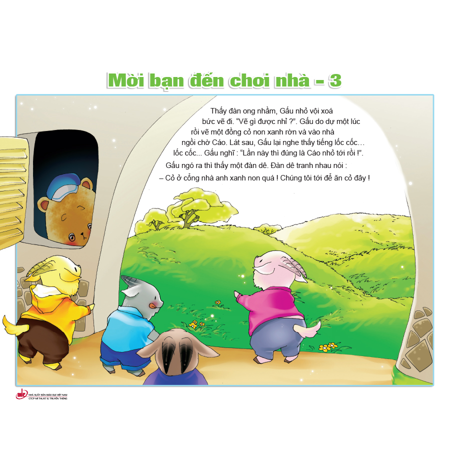 Bộ tranh truyện dành cho trẻ mẫu giáo 5 - 6 tuổi